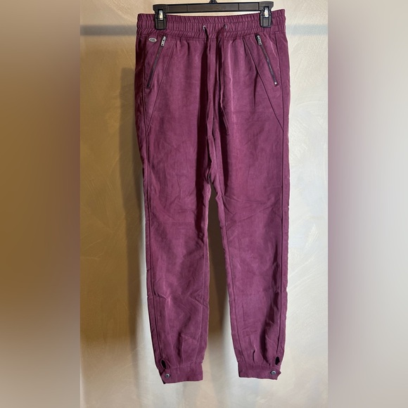 edc Since 98 womens maroon Drawstring Casual button hem pants w/pocket|SZ:32 Reg - Picture 16 of 16